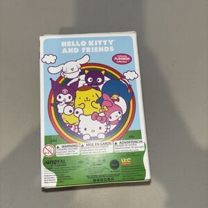 Hello Kitty & Friends Flocked Hanger Blind Box Fuzzy Keychain NIB Gift Party Kid